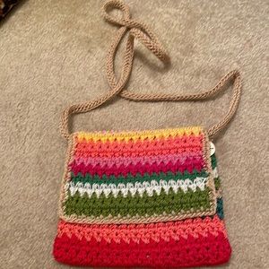 The Sak crossbody crochet bag